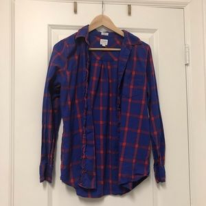J.CREW Plaid Button Down